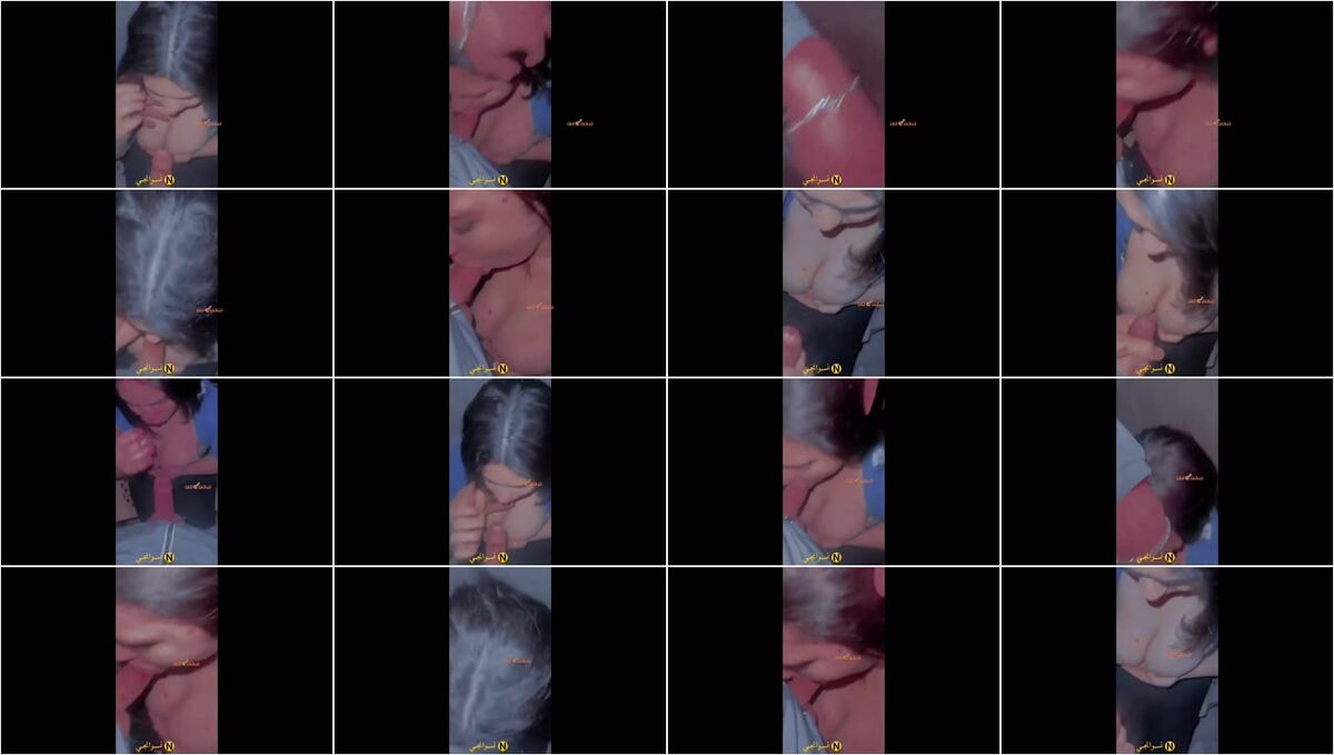 واد وحبيبته يصورها وهي بتمصله ويجبهم على بزازها يغرقها