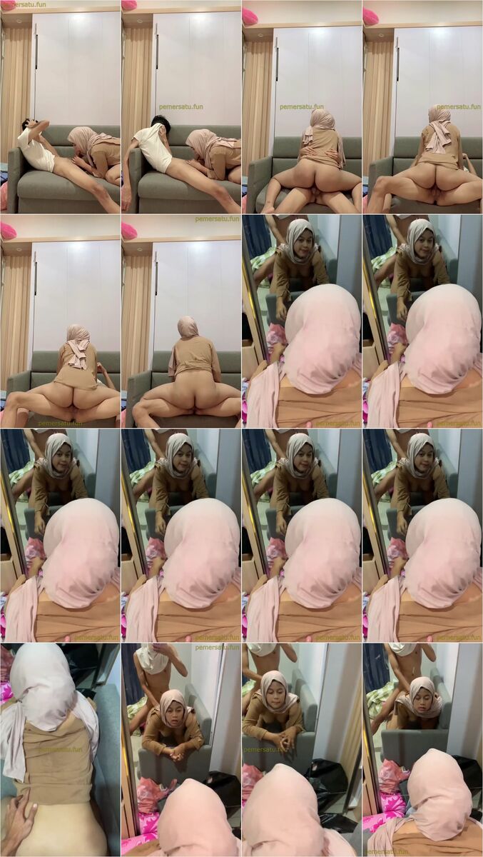 sepong entot abg hijab zeylin 18yo disofa