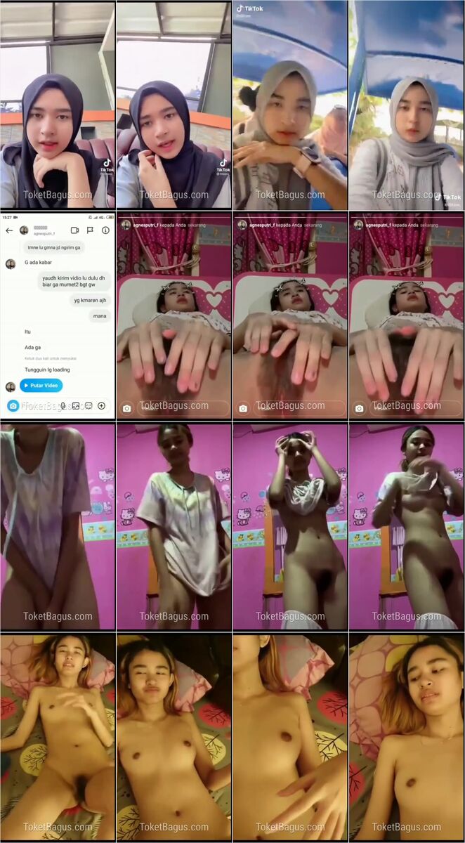Skandal Agnesputri F Tiktokers Cantik VCS Colmek Thumb