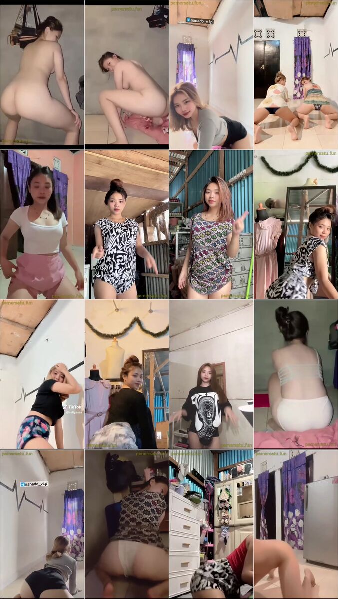 kompilasi tiktoker manado mulus binal viral 18yo
