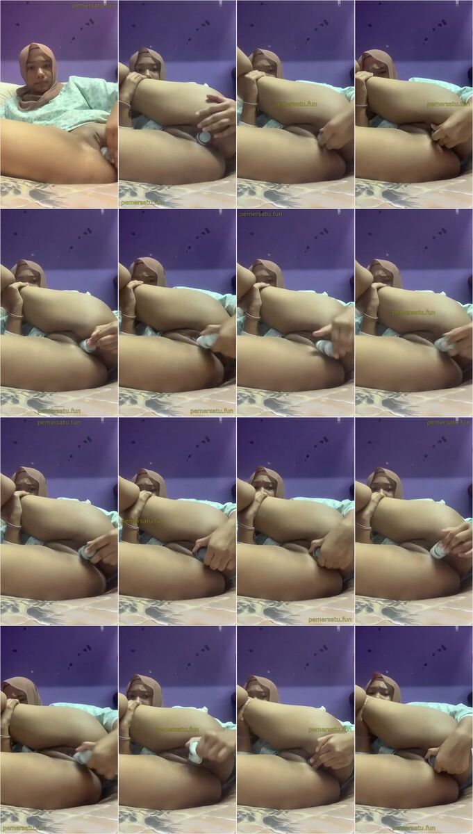 saniah hijab abg 18yo colok memek sampai lebar (38)