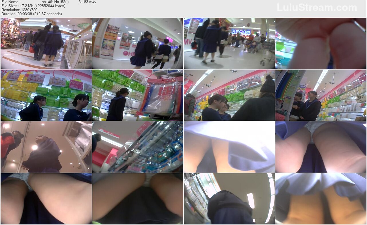 黒いネコからの贈り物　禁断の逆さ撮りno146~No152(完)　セット商品 3-183