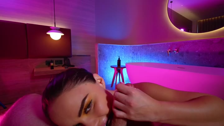 Katija Cortez - Milking A Cock And Swallowing Cum