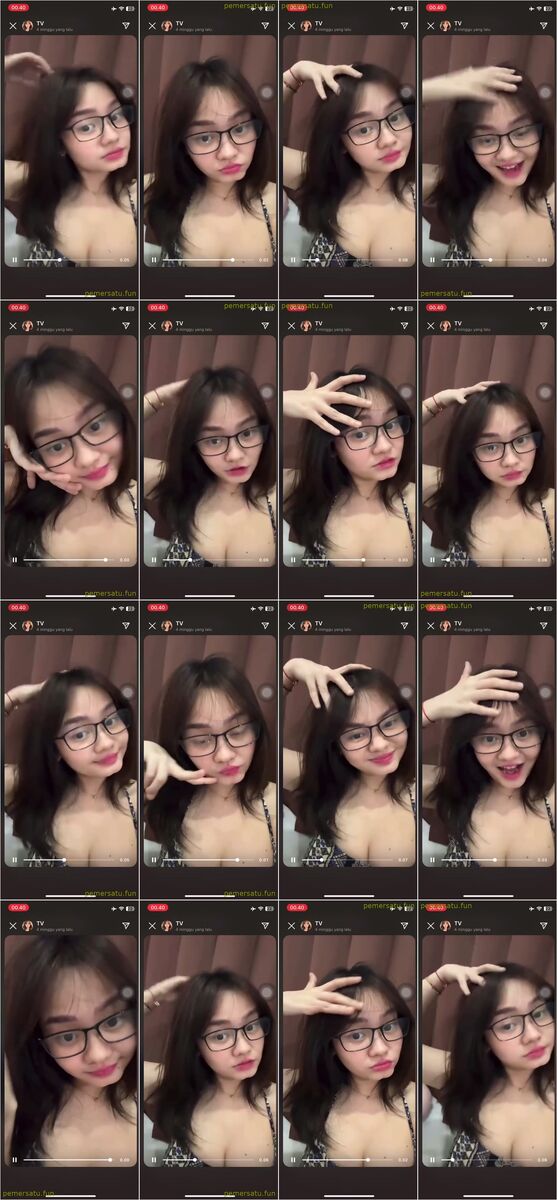 P20 Cantik Kacamata Selebgram Tobrut Binal 20