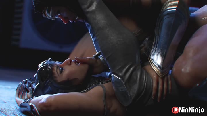 Cat Woman cheats on Batman with Wonder Woman
