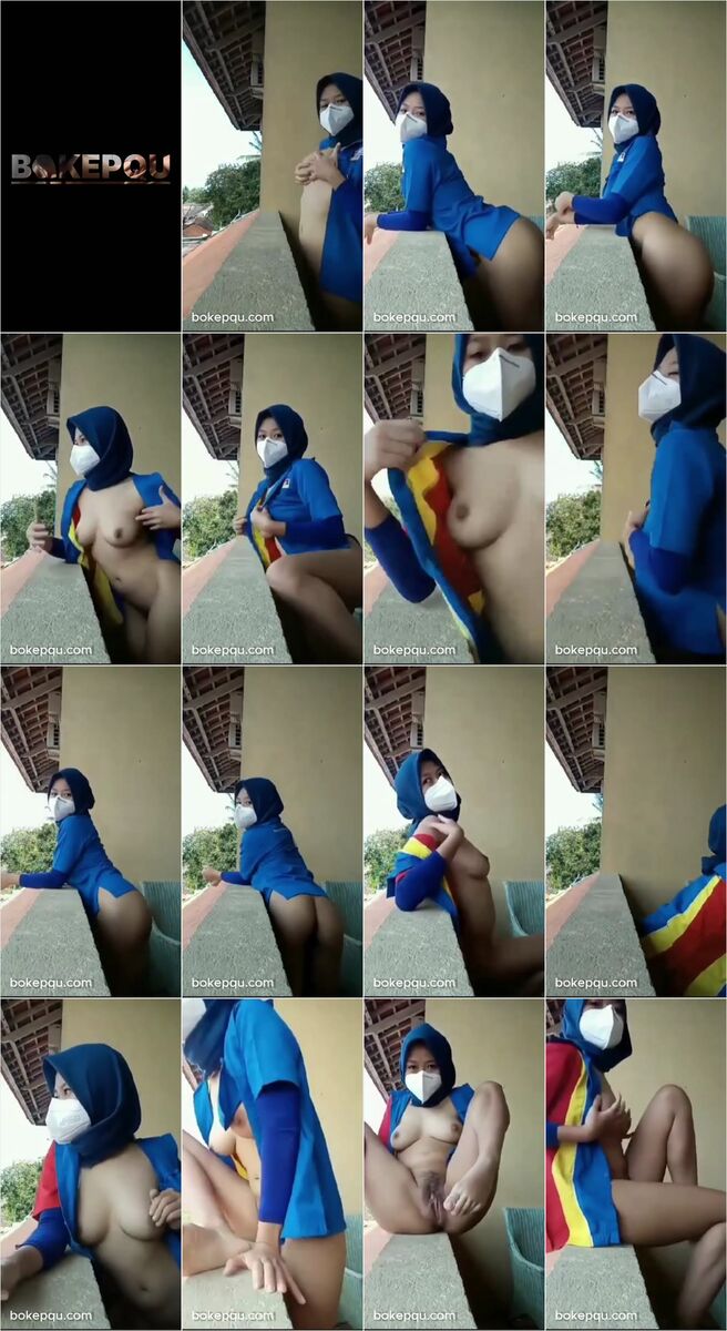 Kasir Indomaret Pamer Memek Mulus Di Balkon