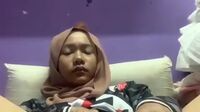 Saniah Hijab Abg 18Yo Colok Memek Sampai Lebar (35)