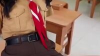 Abg Seragam Pramuka 18Yo Dientot Ojol Di Kelas