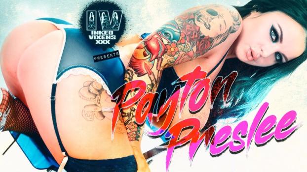 Payton Preslee Takes Her Panties Off For Her New Tattoo