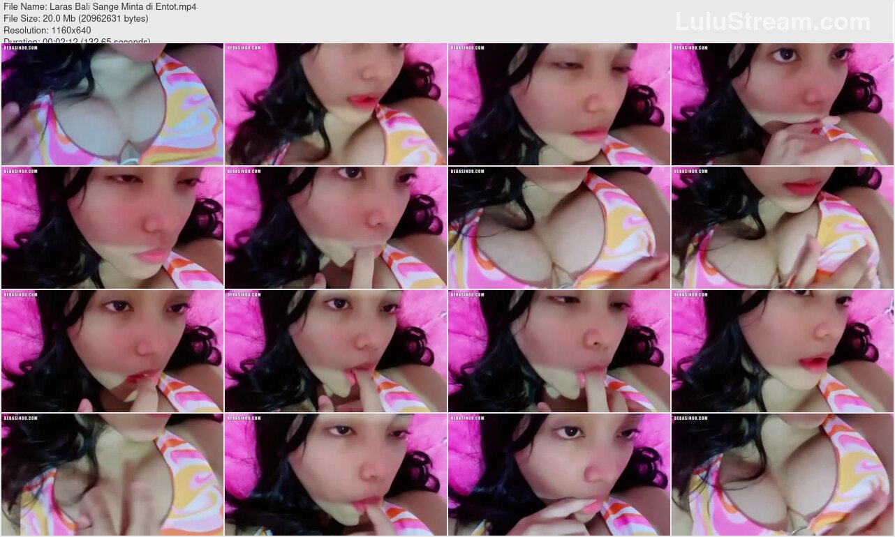 Laras Bali Sange Minta di Entot