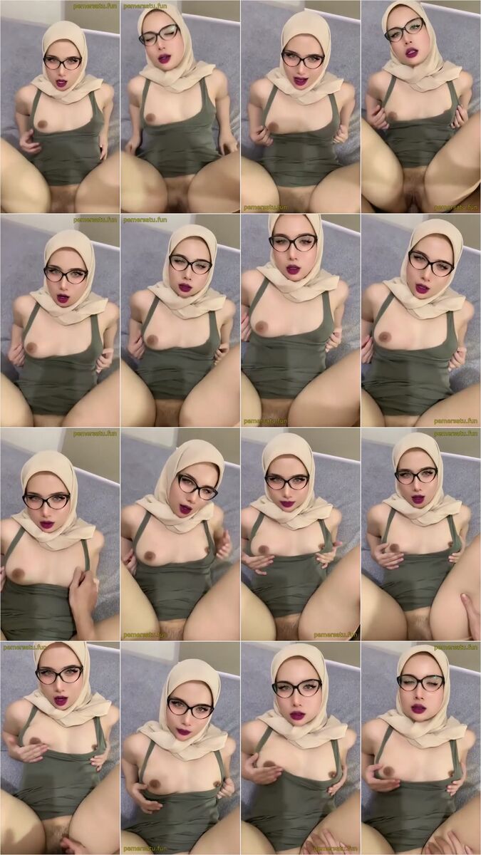 09 Dosen Hijab Cantik Dipake Mahasiswa, Beautiful Hijab Lecturer Fucked by her own Student
