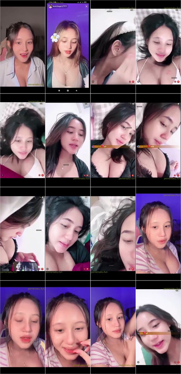 kompilasi becca glowing viral (1)