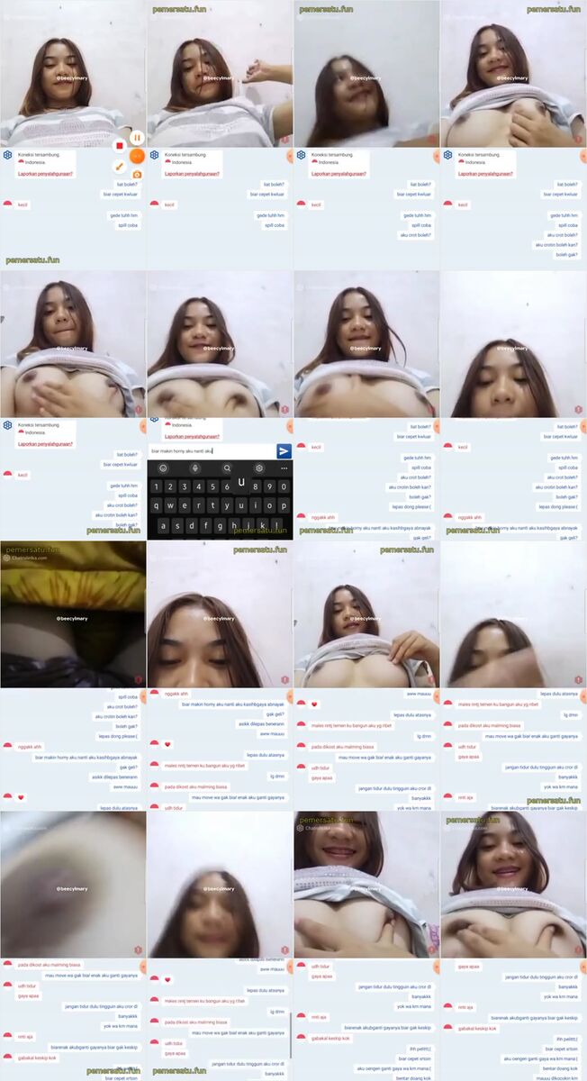 ometv ketemu cewek abg cantik