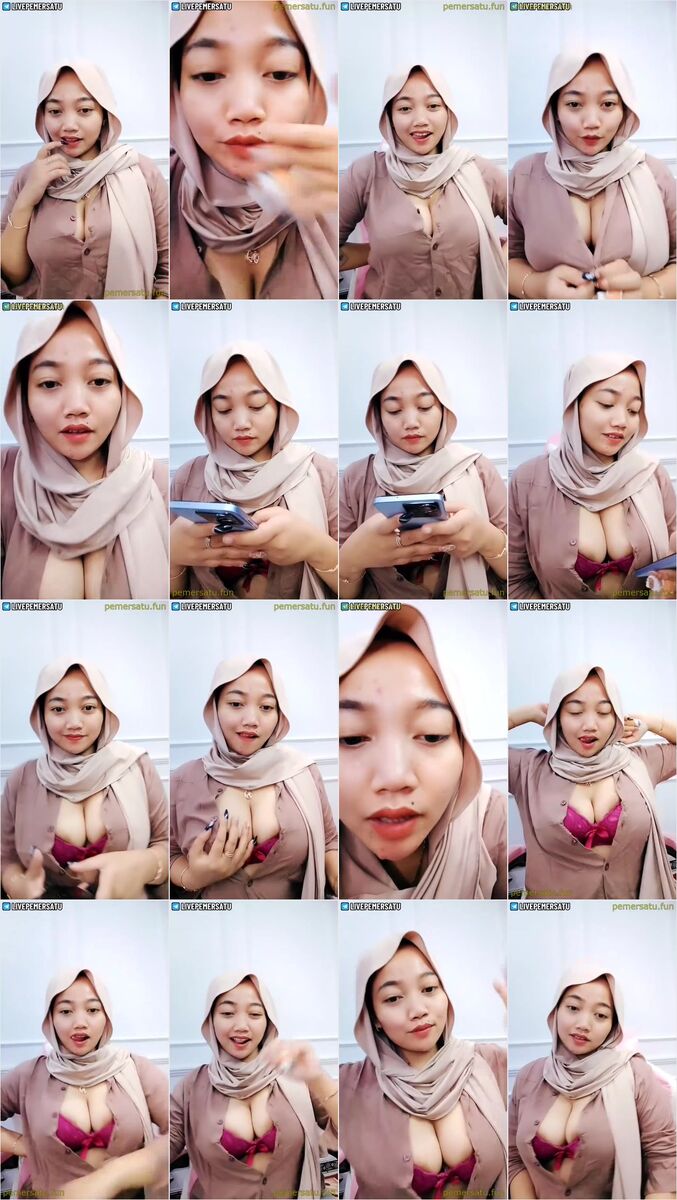 miss fish hijab kacamata live abg 18yo (3)
