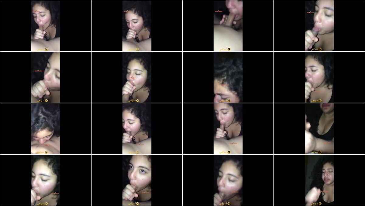 سهرة مص بنوته جميلة حاشرة زوبر حبيبها في بوقها مش عايزة تخرجه من جماله