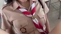 Abg Seragam Pramuka 18Yo Cakep Dientot Guru Les
