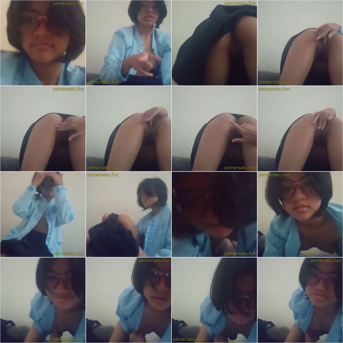 dede alin abg 18yo kacamata rambut pendek (2)