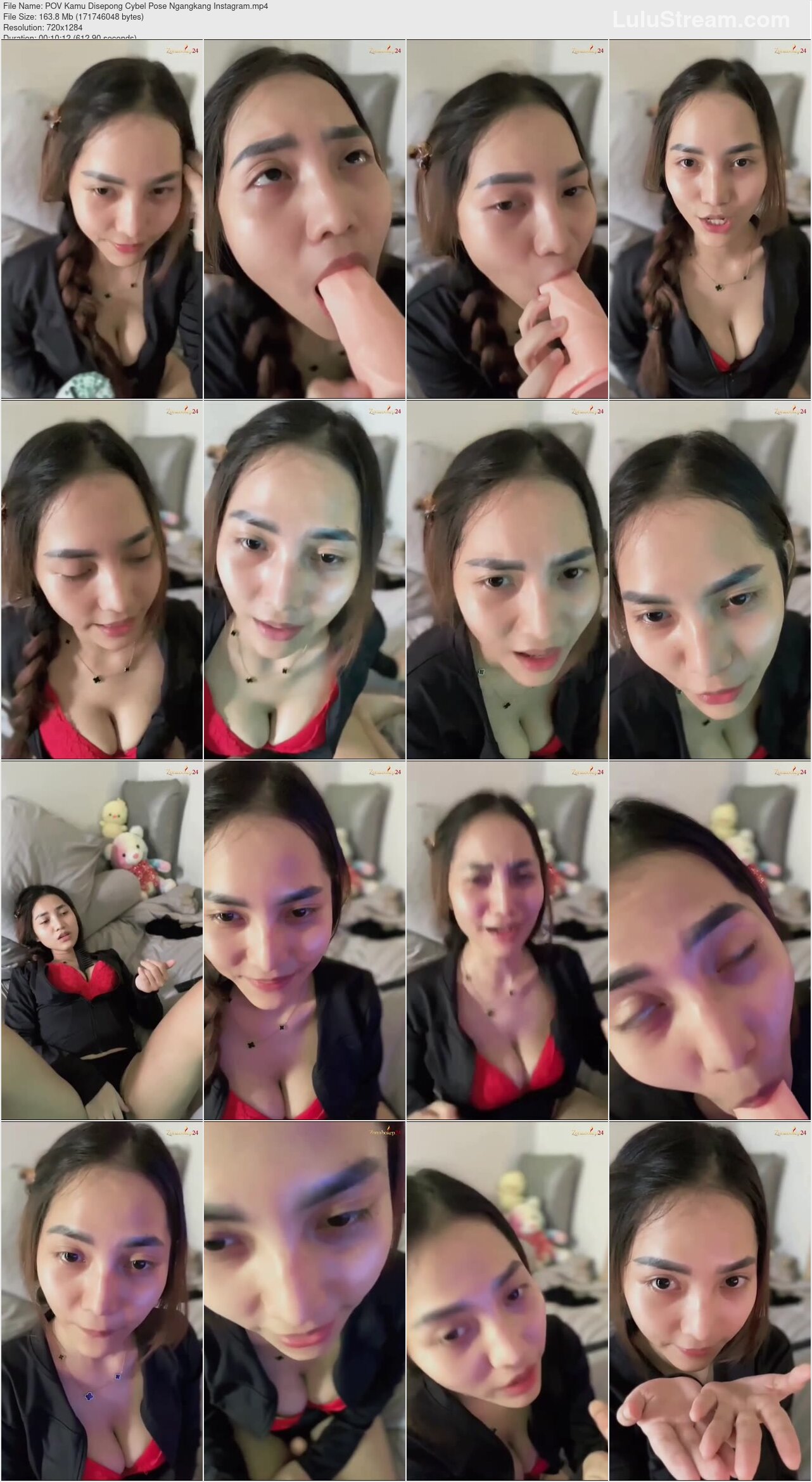 POV Kamu Disepong Cybel Pose Ngangkang Instagram