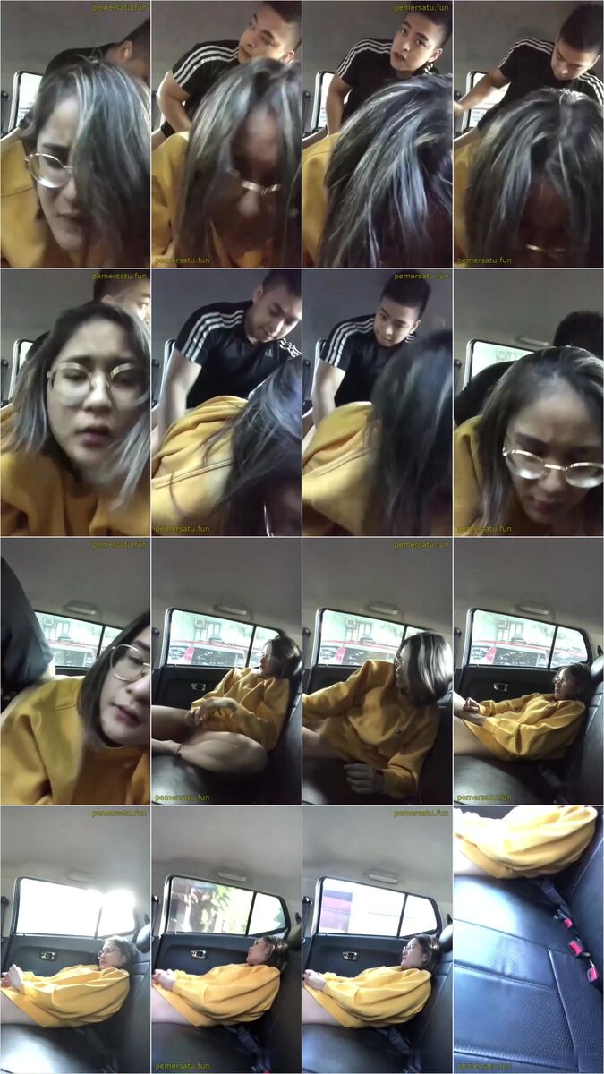jemput adek kelas les entot dimobil