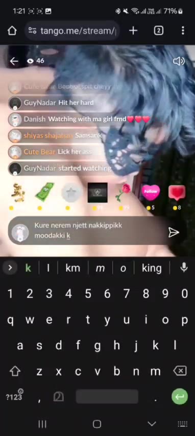 Natasha Accidentally Shows Nipples on Tango Live ~ with FACE