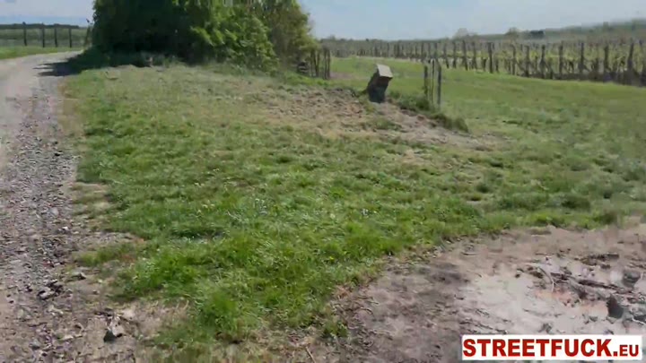 StreetFuck Stacy Cruz “Creampie in the Woods