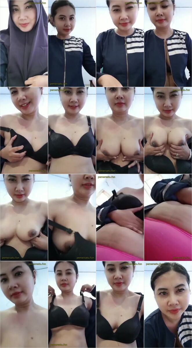 Bunda cantik ngasih tete buat brondong - Hijab