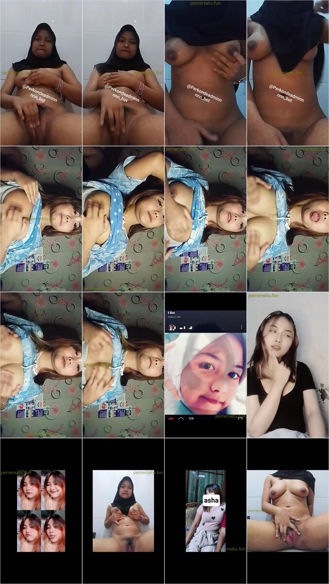 kompilasi kolpri asha abg 18yo hijab tobrut binal