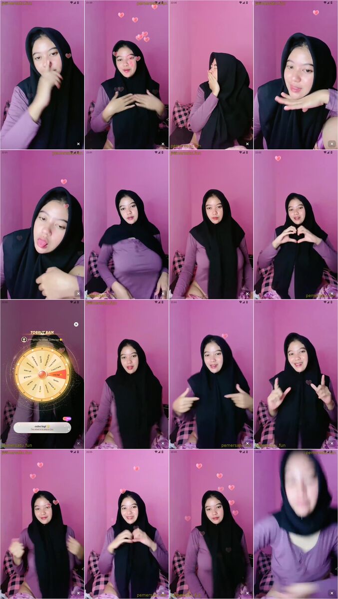 US NANA HIJAB DREAM BUKA BAJU SAMPAI TELANJANG COLMEK (1)