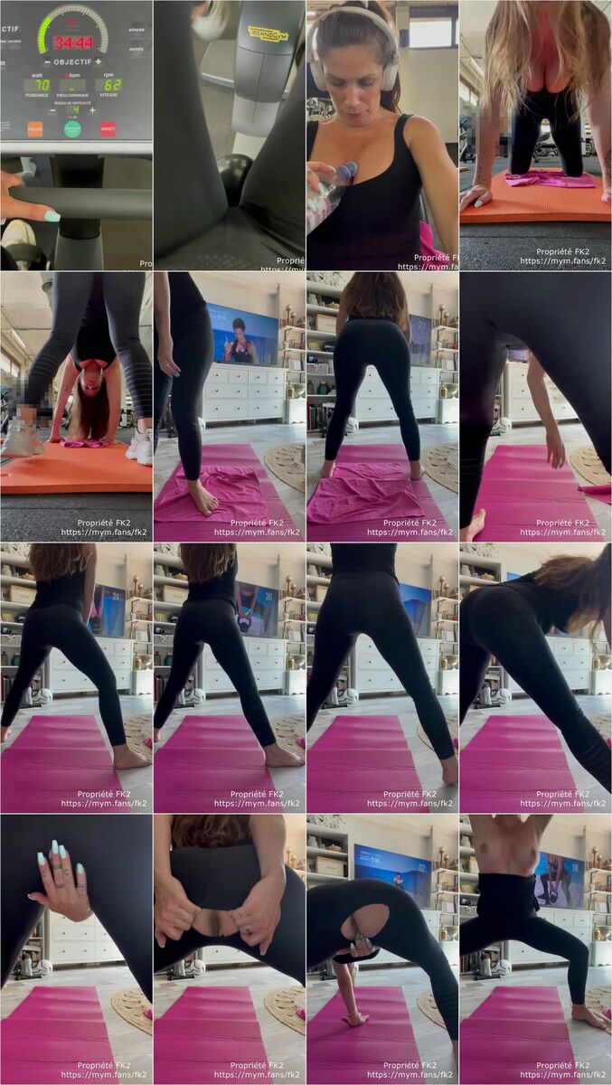 Fk2 • Coach Fitness XXX Ep2 – Douche de sperme sur mon cul suite à un trou dans mon pantalon partie 1