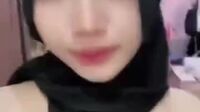 Chella Dini Abg 18Yo 05Des Hijab Hitam Mov