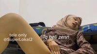 Zenn Hijab Cakep Abg 18Yo Colok Memek Sampai Becek Mov (3)