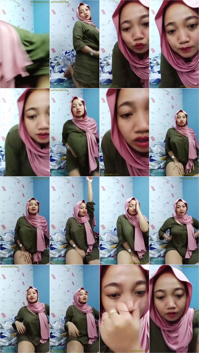 miss fish hijab kacamata live abg 18yo (5)