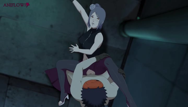 Naruto: Konan captured by Obito