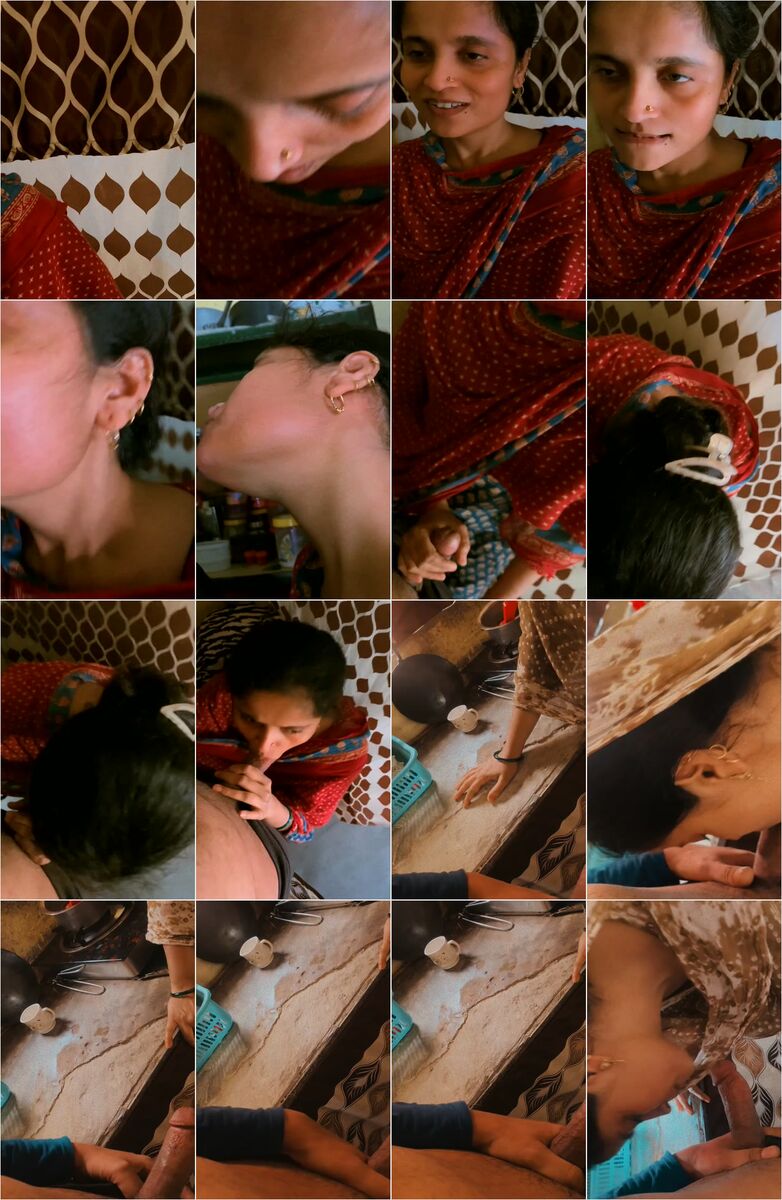 Desi mms of a bhabhi teasing her devar and sucks his dick