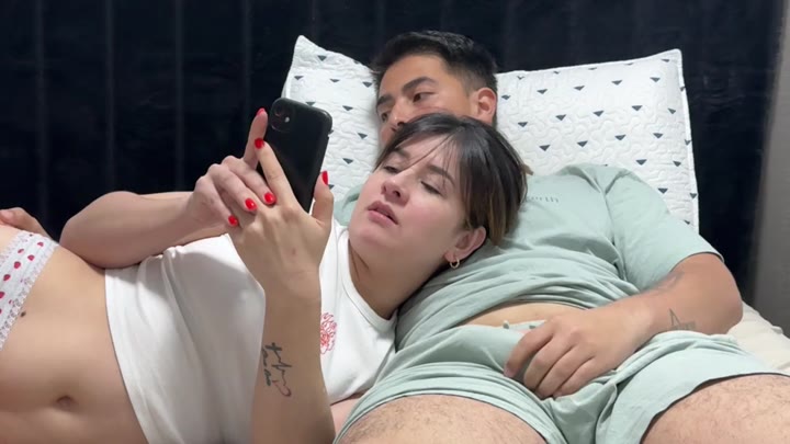 My stepsister interrupts my game and I make her suck my cock