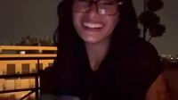 Mia Khalifa Wet Hair Bathroom Solo