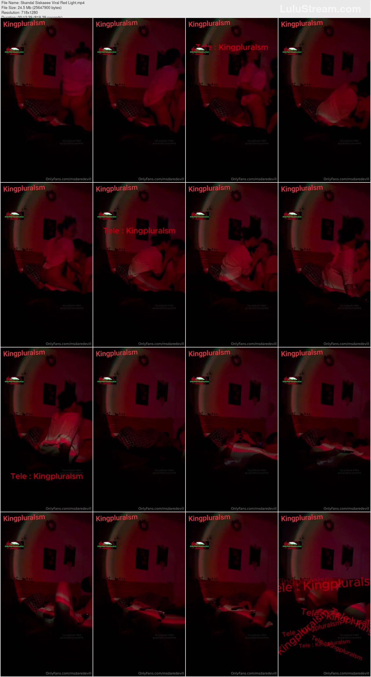 Skandal Siskaeee Viral Red Light