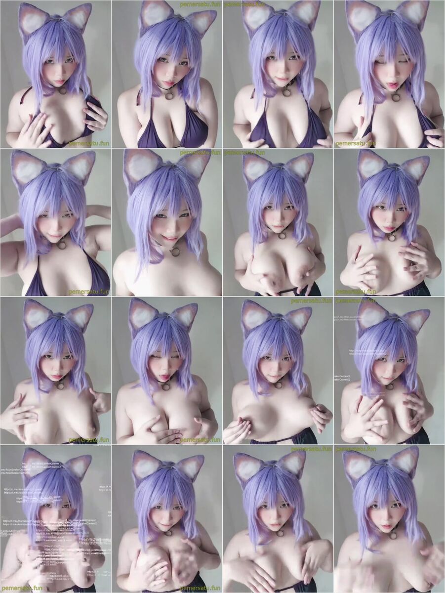 tsunnyanchan abg 18yo cosplay okayu nekomata (1)