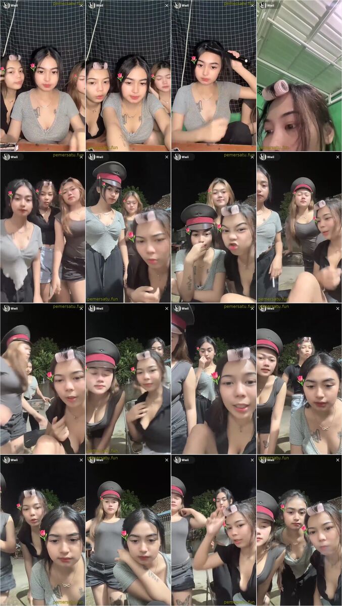 WWII TT bertiga bareng bestie