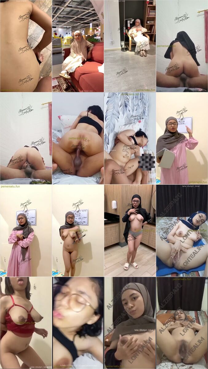 Kompilasi Alzeera Hijab Cakep Binal Ketek Berbulu Doyan Ngewe Omek