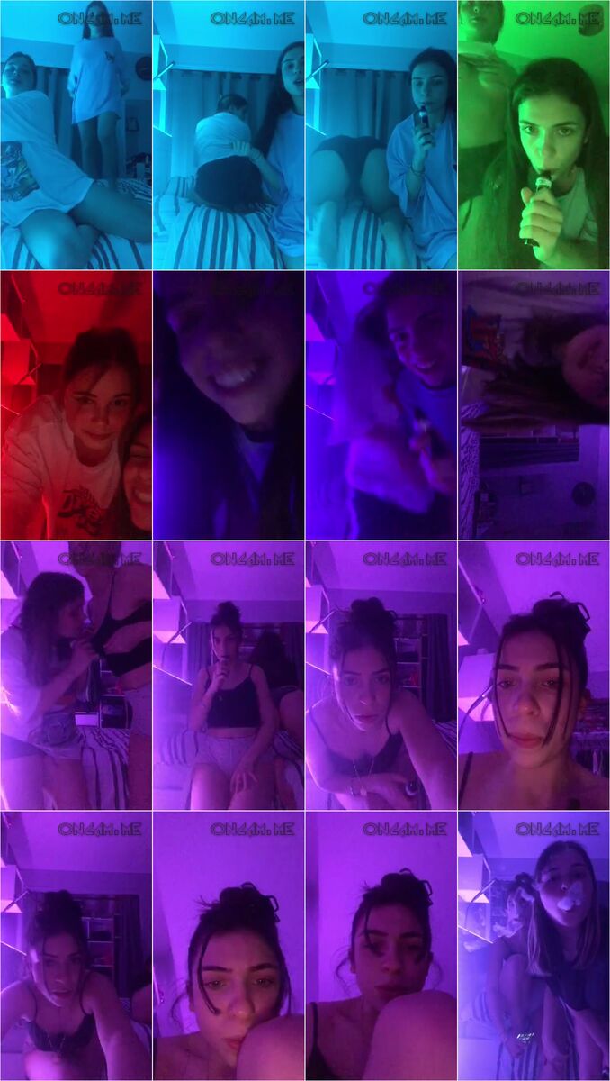 Sexy French Girls Having Fun on Periscope - Outdoor Webcam