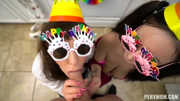 HD PervMom Melody Minx, Tifa Quinn – A Very Special Birthday Party •
