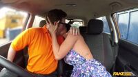 Fake Driving School – Karina King Blonde wife bad driver great fuck