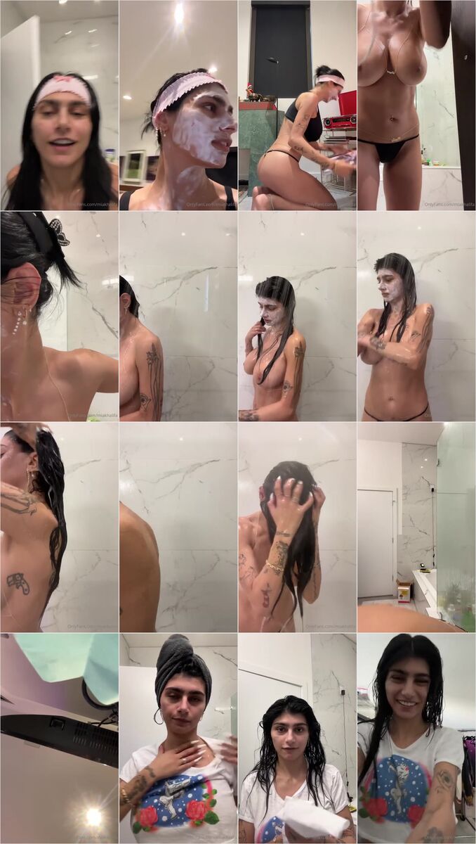 Mia Khalifa Shower Full Livestream Onlyfans