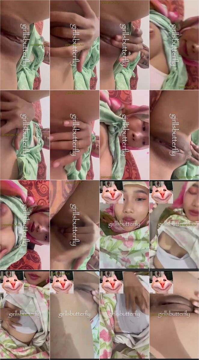 girllsbutterfly hijab Colmek Pakai Hijab