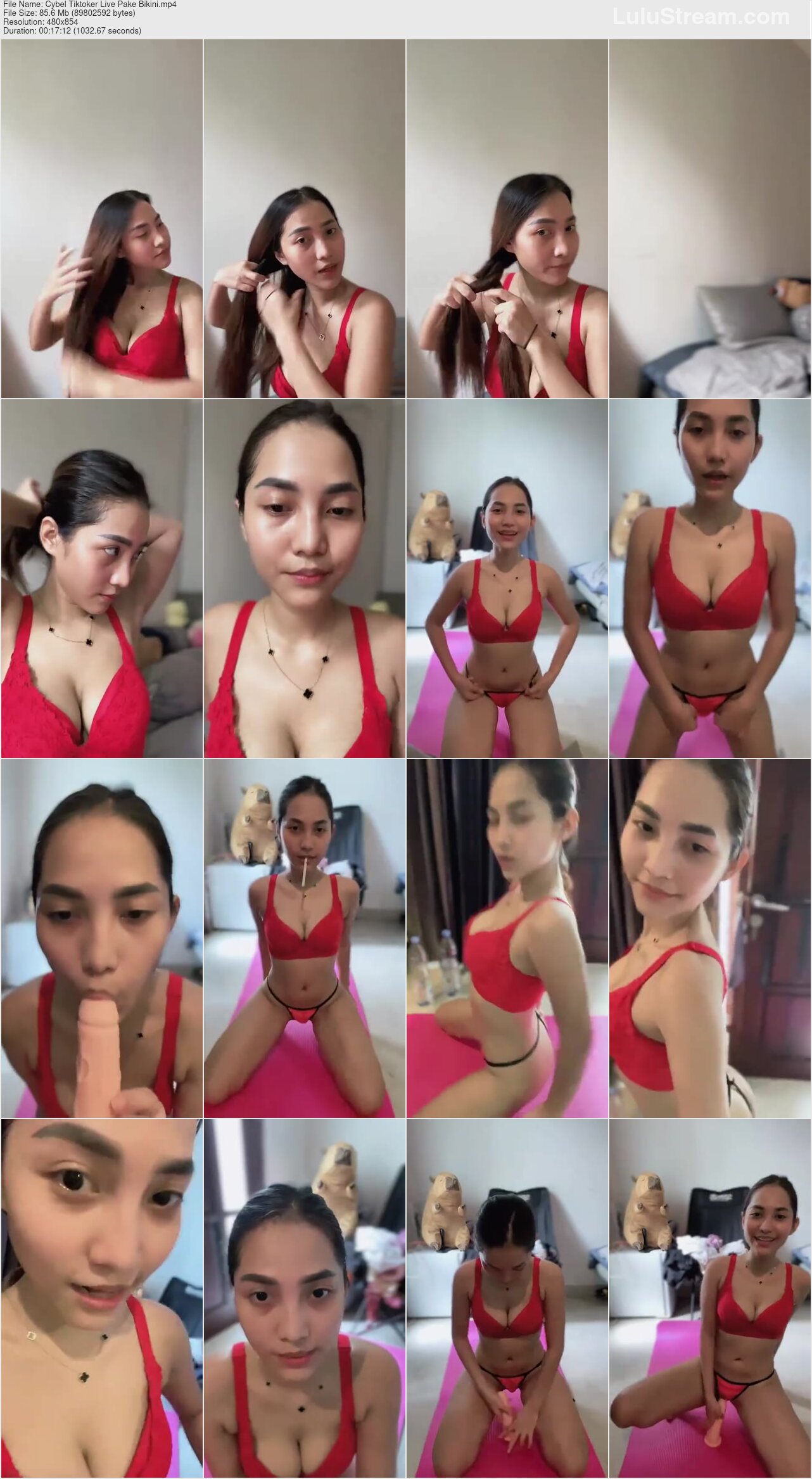 Cybel Tiktoker Live Pake Bikini