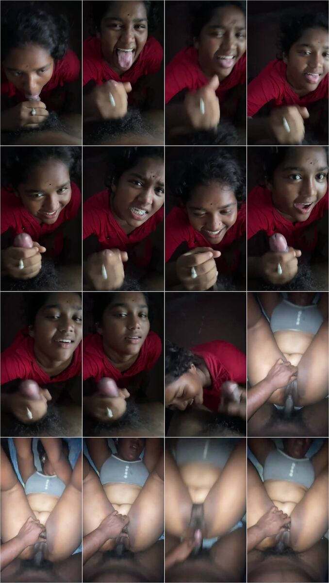 Desi girl from Madurai sucks a dick and fucks in Tamil porn