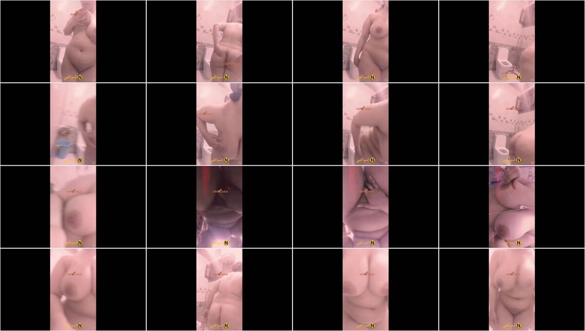 الشرموطه المصريه ريهام الفلاحه الفاجره اللبن قشطه تعرض وتدعك وتمتع عشيقها من الحمام