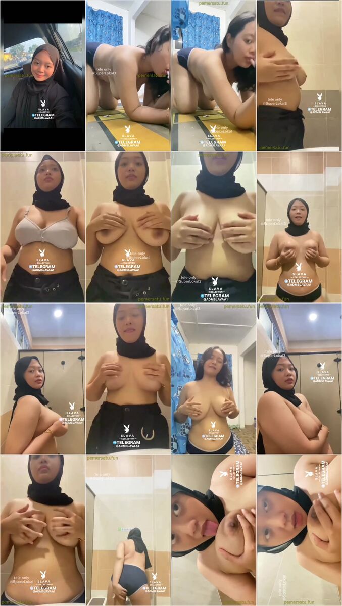 kompilasi tudung nakal hijab binal tobrut montok