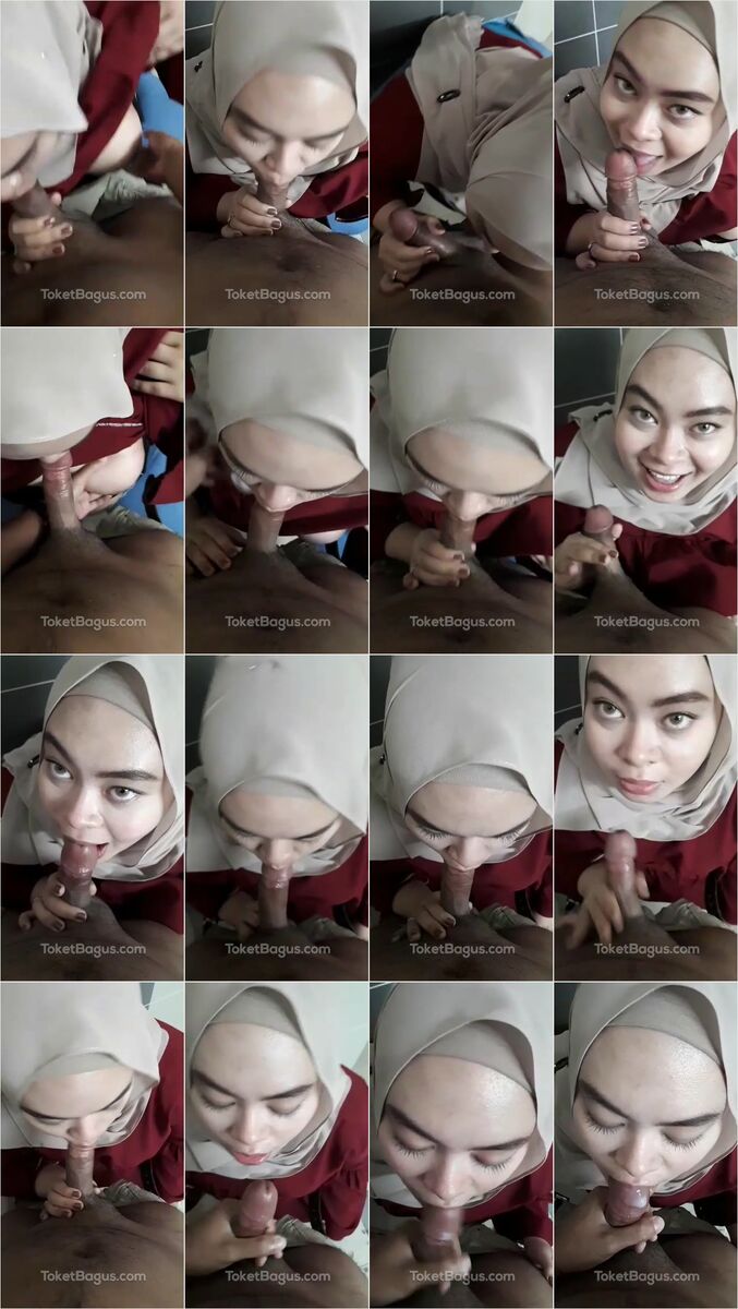 Ustazah Tobrut Sepongin Kontol Crot Dimulut